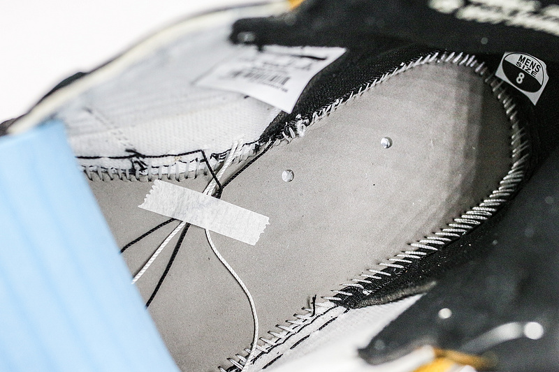 Nike Air Jordan 1 Retro NRG High Black White Yellow Sneakers