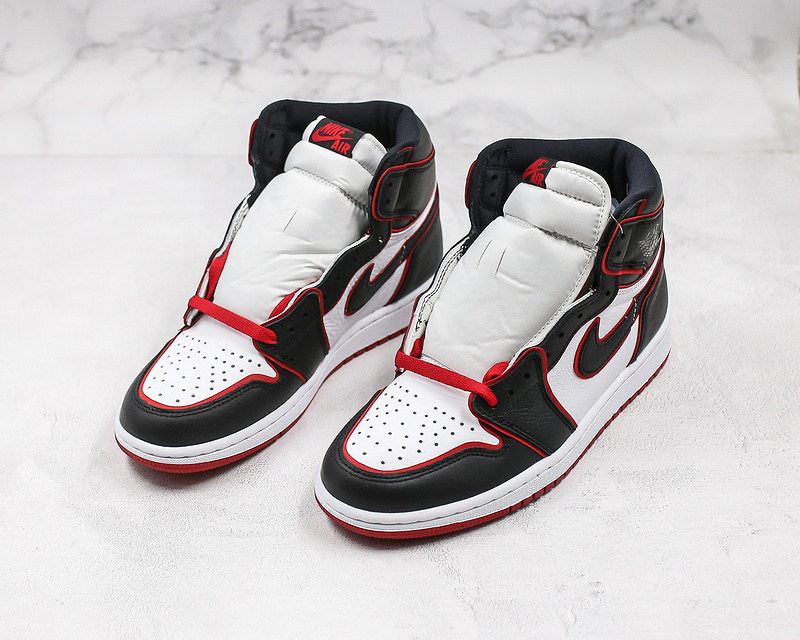 Nike Air Jordan 1 Retro High Bloodline 2019 Black White Red Sneakers