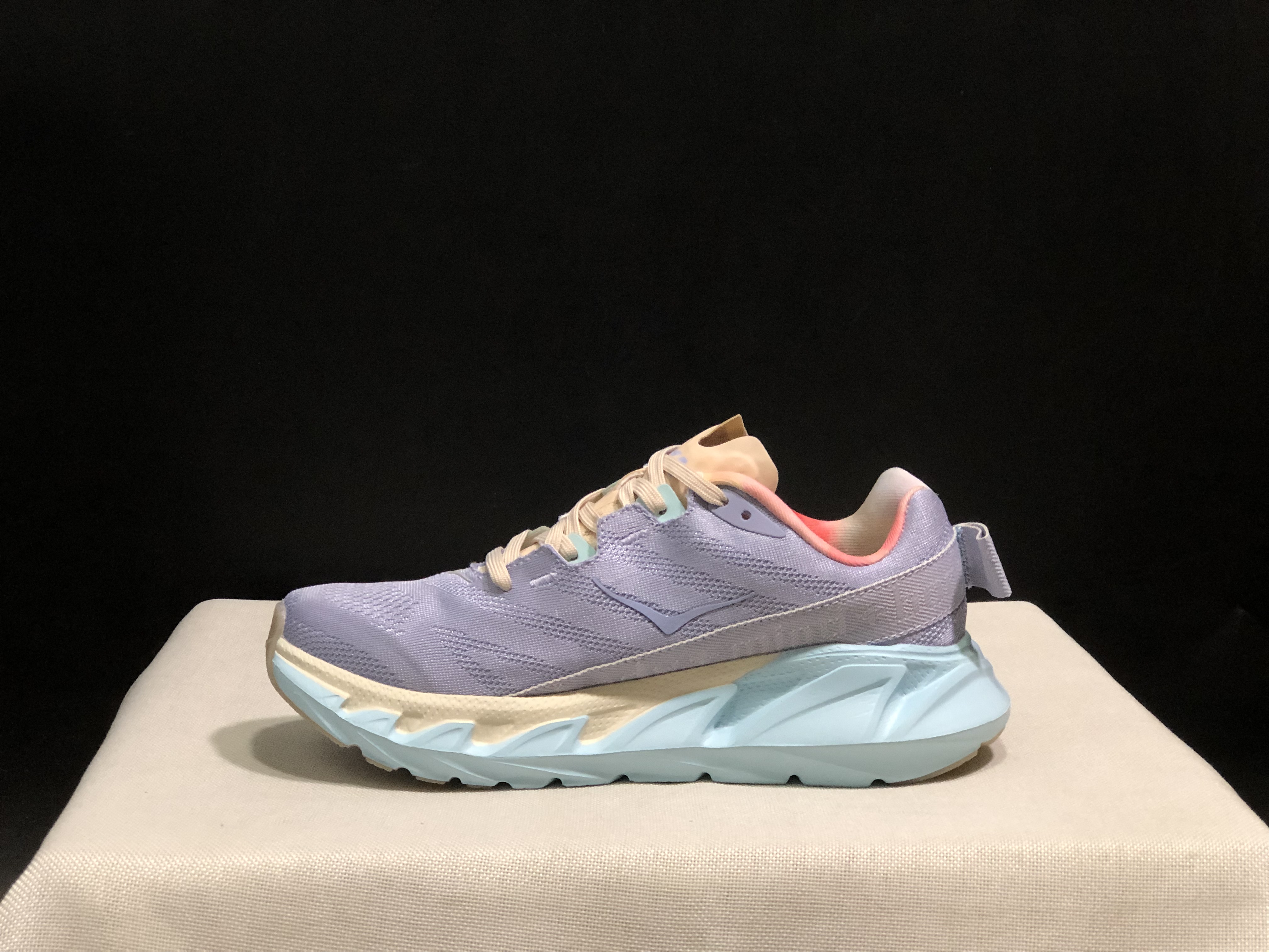 Hoka One One Elevon 2 Anti-slip Wear-resistant Running Shoes Sneakers Light Purple