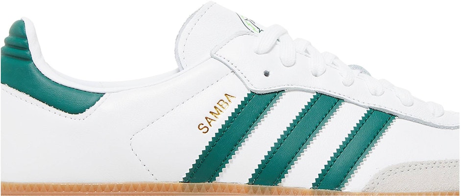 Mexico Adidas Samba Team White Academy Green HQ7036 Shoes