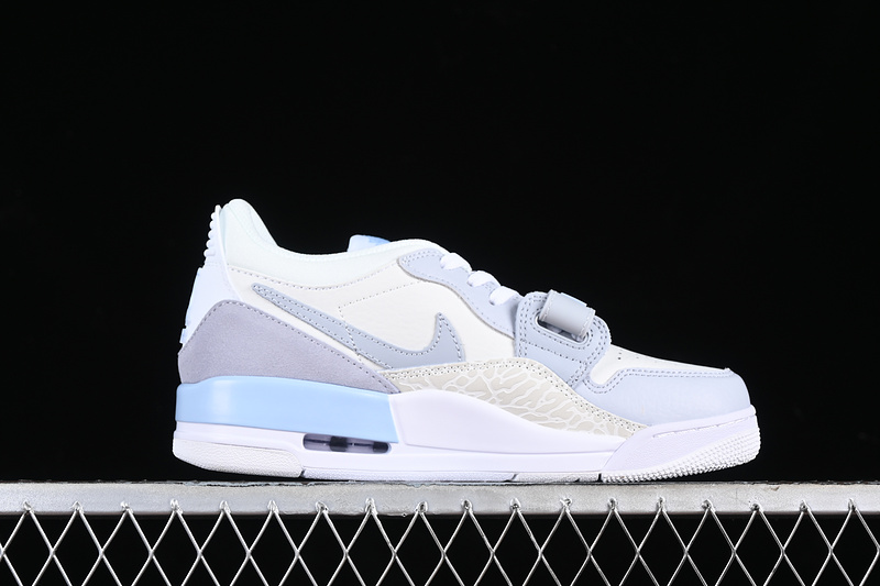 Nike Air Jordan Legacy 312 Low White Grey Blue Sneakers