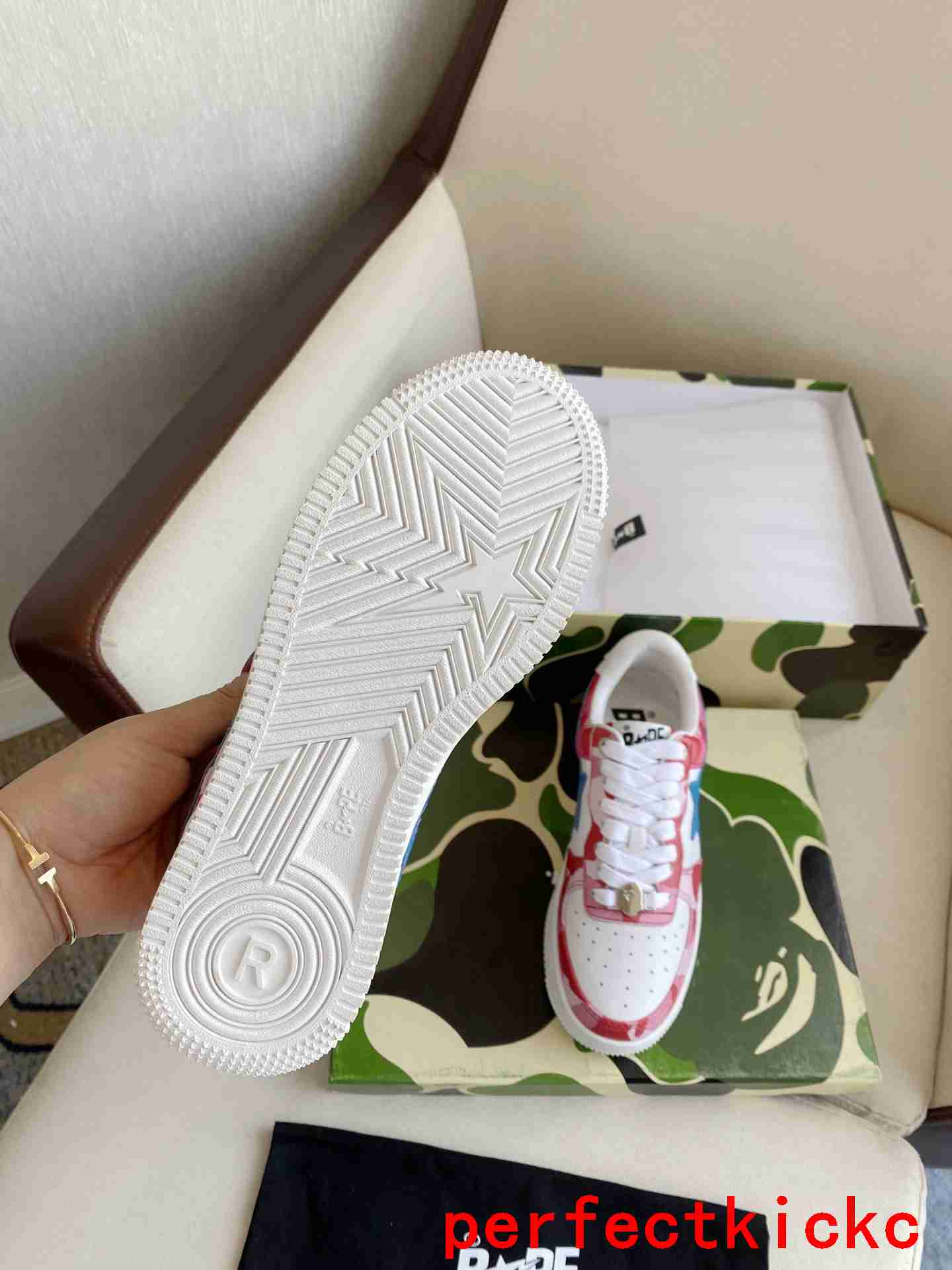 A Bathing Ape Bape Sta Low Pink Camo