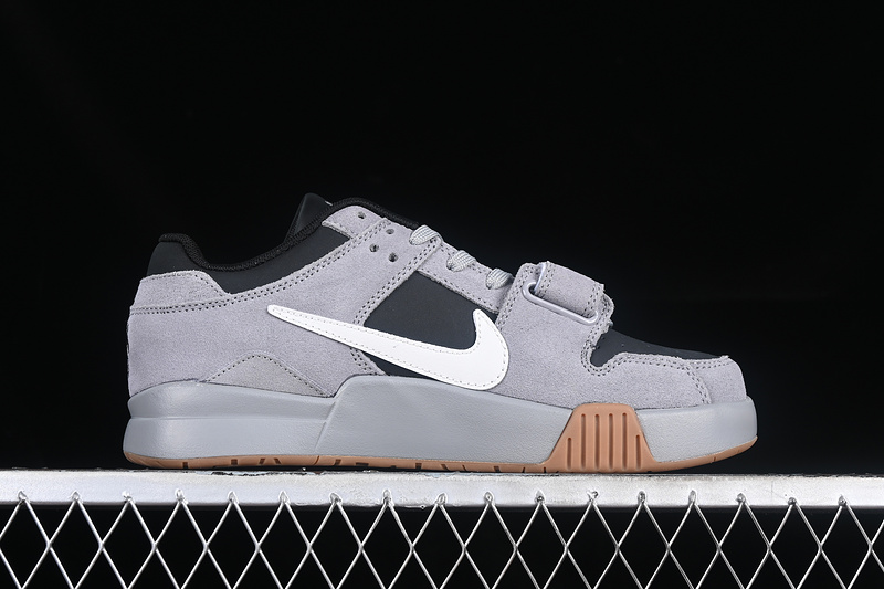 Travis Scott Nike Air Jordan Cut The Check Black Grey Brown Sneakers