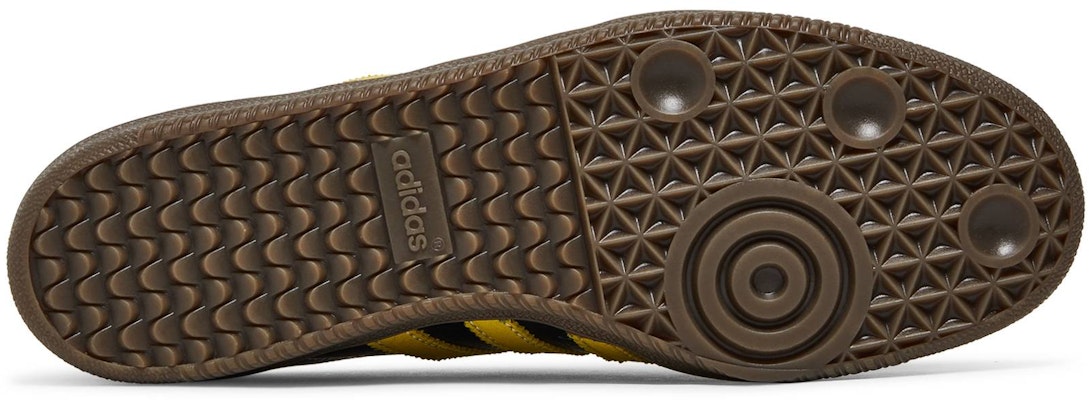 Wales Bonner Adidas Samba Collegiate Navy Yellow S42595 Shoes