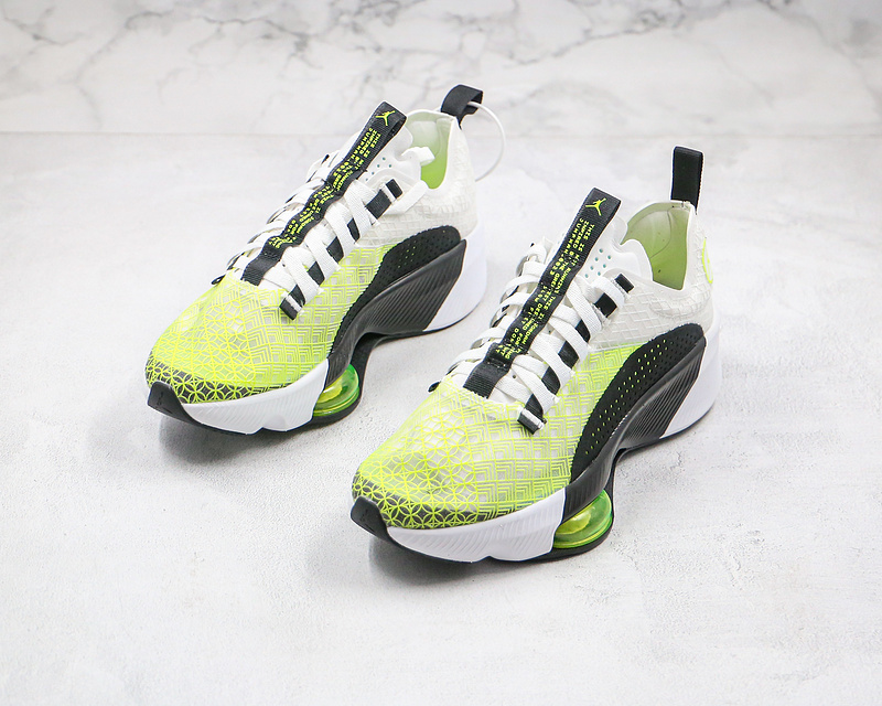 Nike Air Jordan Zoom Renegade White Yellow Black Sneakers