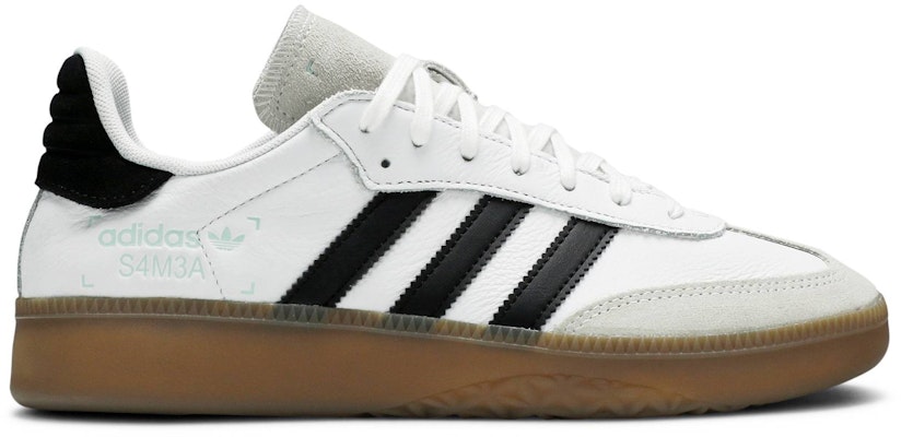 Adidas Samba RM White Black Gum BD7537 Shoes
