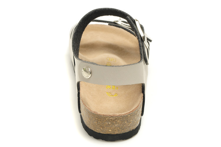 Birkenstock Single Button Cream Butterfly Matte Leather Sandals