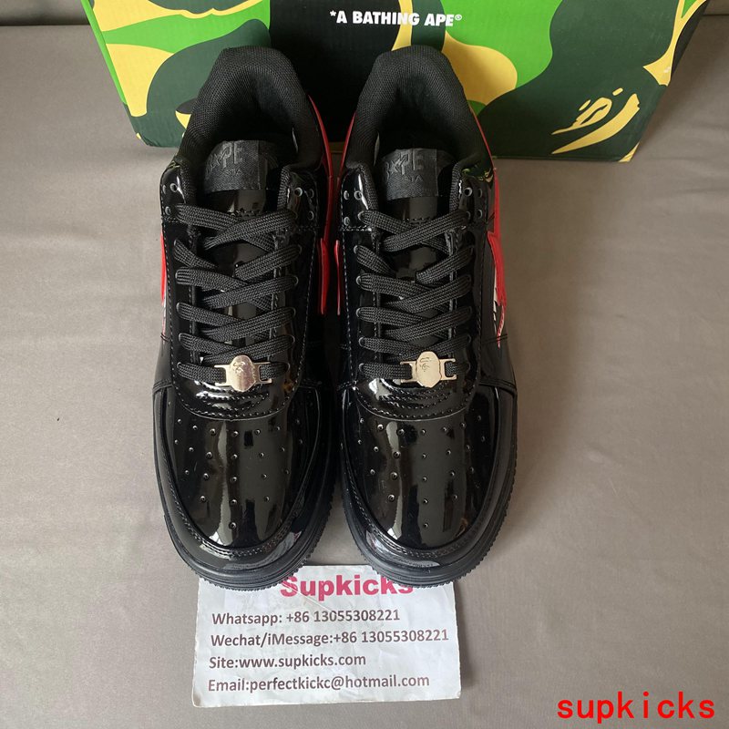 A Bathing Ape Bape Sta Low Shark Black