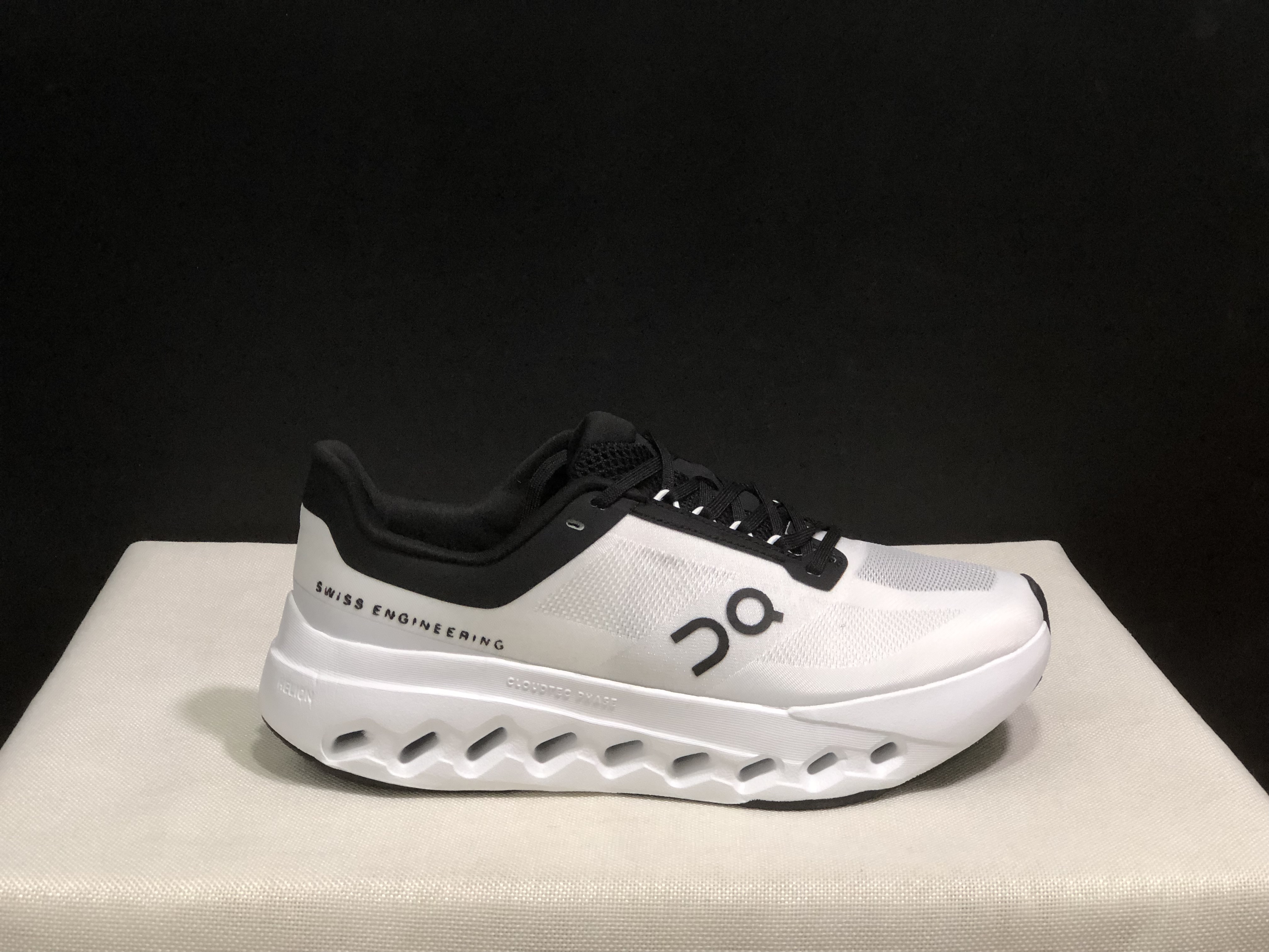 On Running Cloudsurfer Next Casual Running Shoes Black/White
