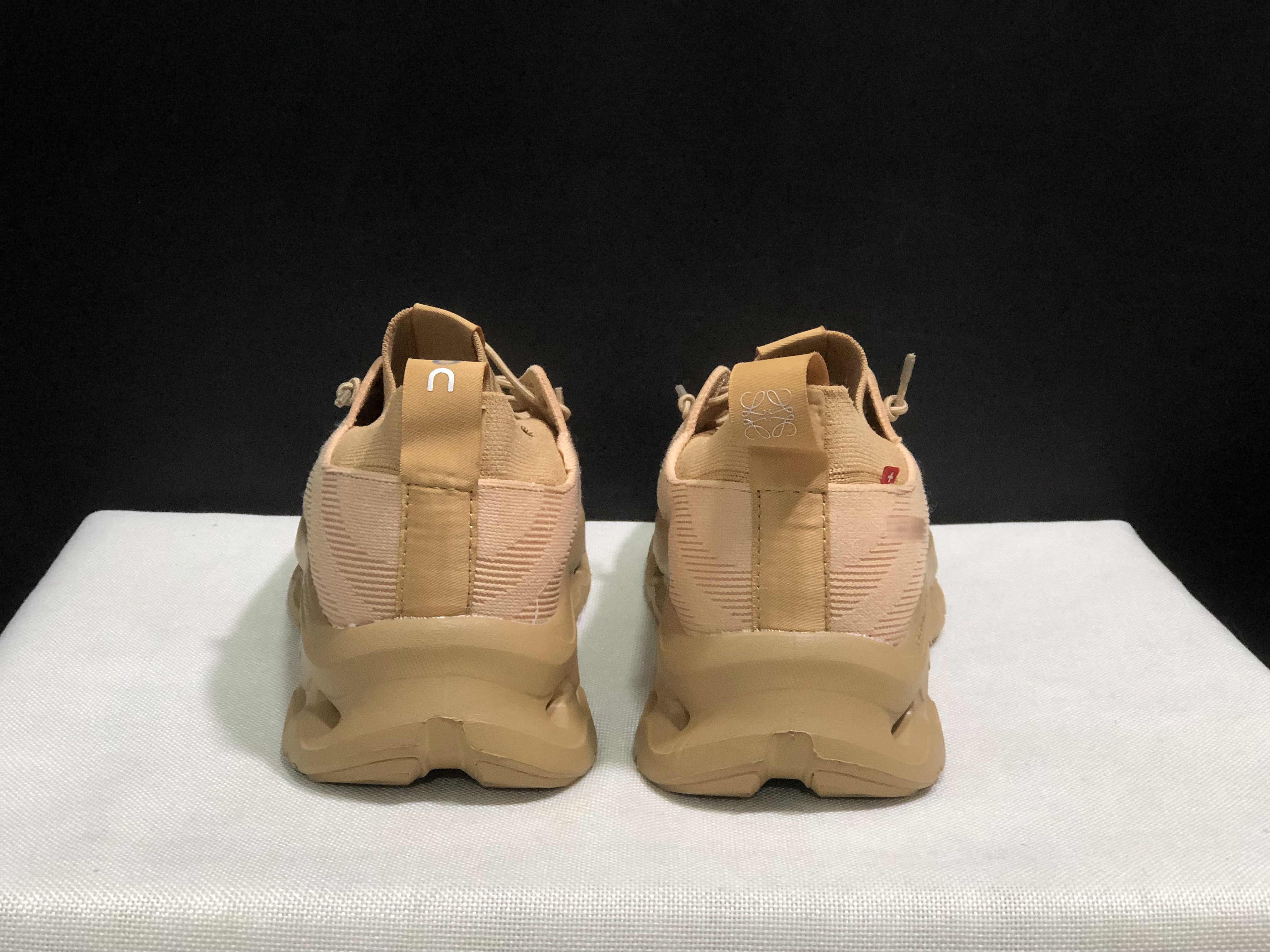 LOEWE x On Running Cloudtilt Running Shoes Co-Signed Edition Light Brown