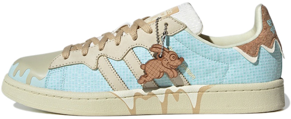 Melting Sadness Adidas Campus Blue Cream Brown GY1094 Lifestyle Shoes