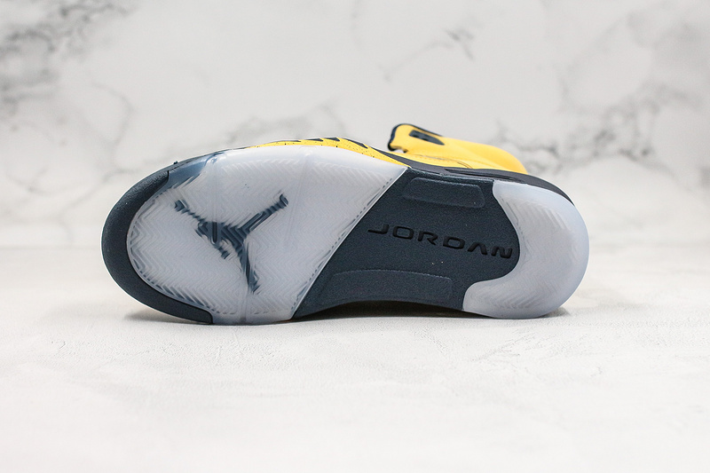 Nike Air Jordan 5 Retro Michigan Yellow 2019 Sneakers