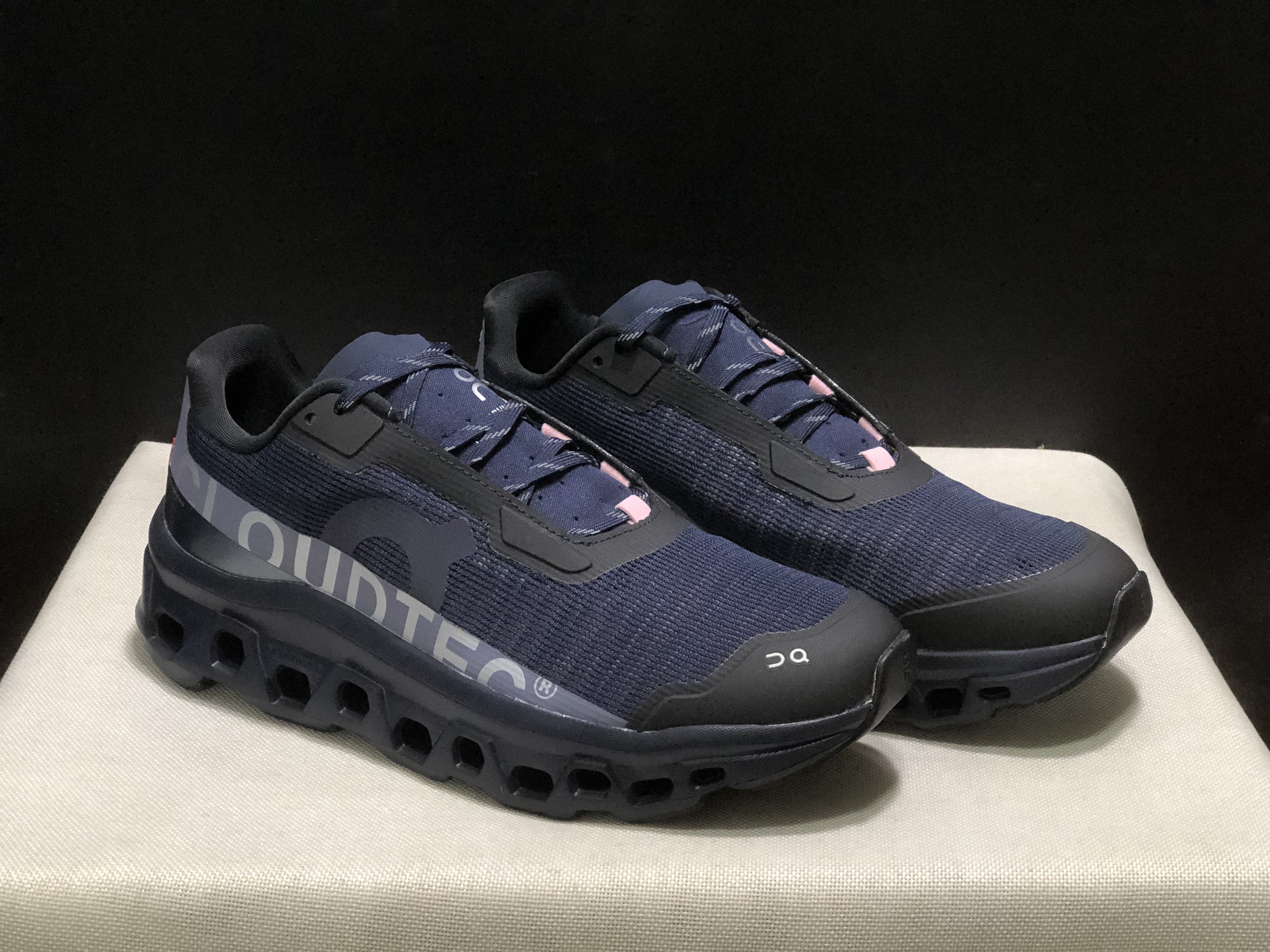 On Running Cloudmonster Void Atmos Limited Edition Casual Running Shoes Dark Blue