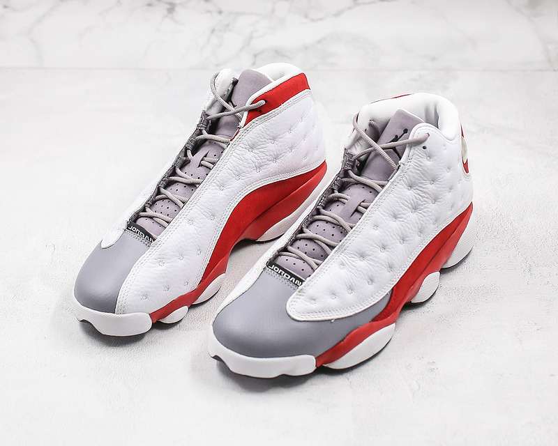 Nike Air Jordan 13 Retro GS 2014 Grey Toe Red White Sneakers