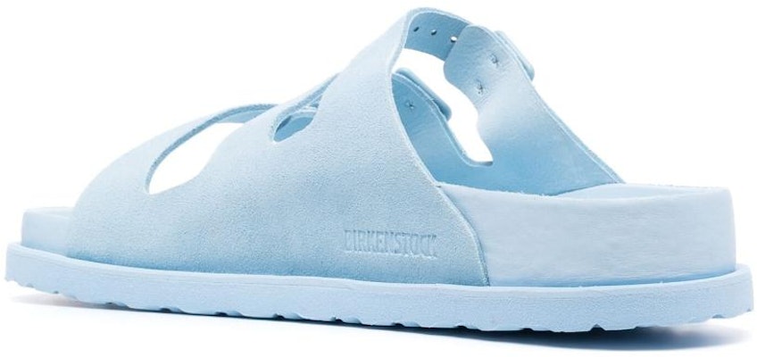 Birkenstock Arizona Three Button Sky Blue 1024824 Fashion Slippers