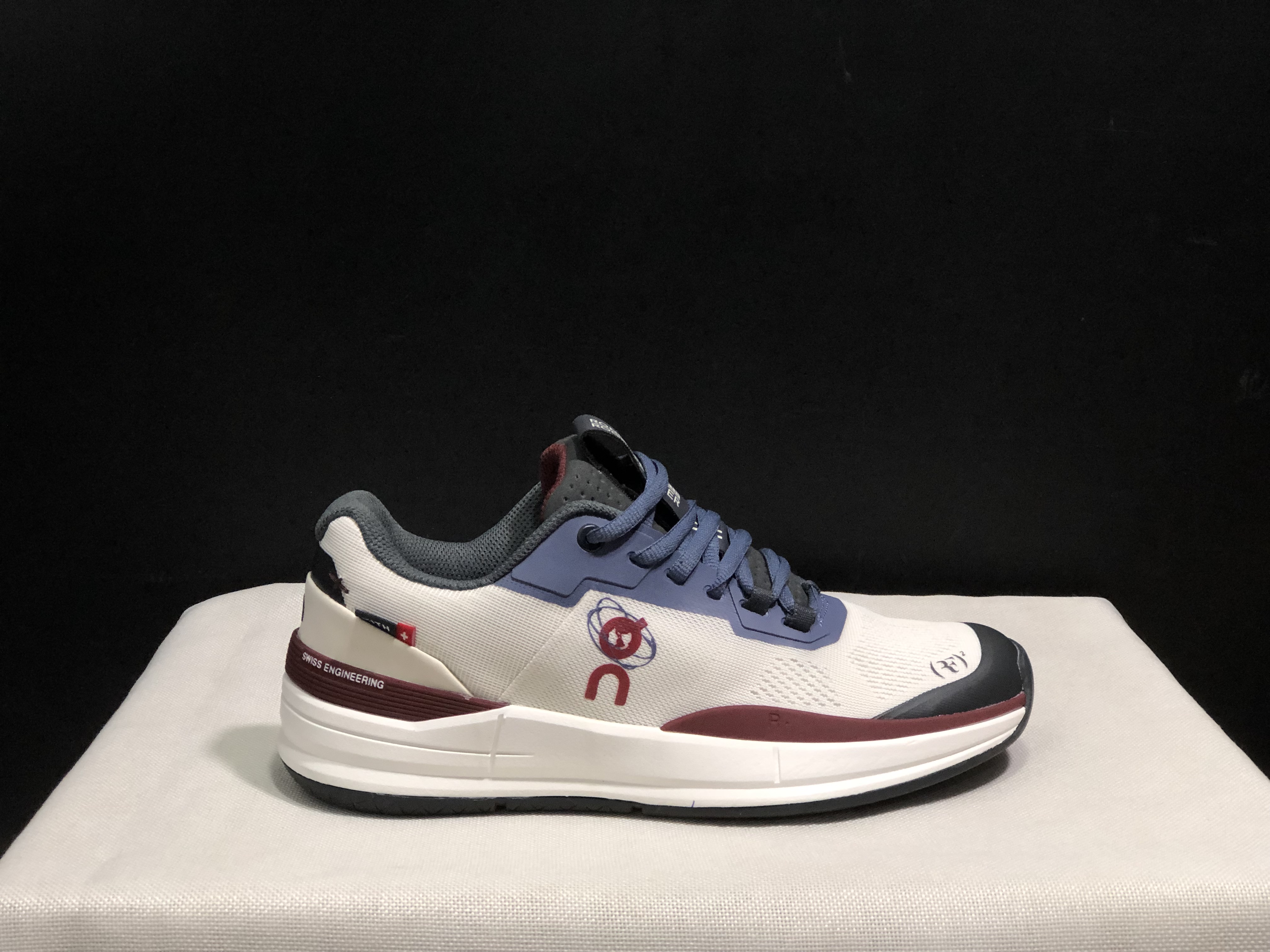 On Running The Roger Rro Durable And Breathable Tennis Shoes Beige/Dark Grey