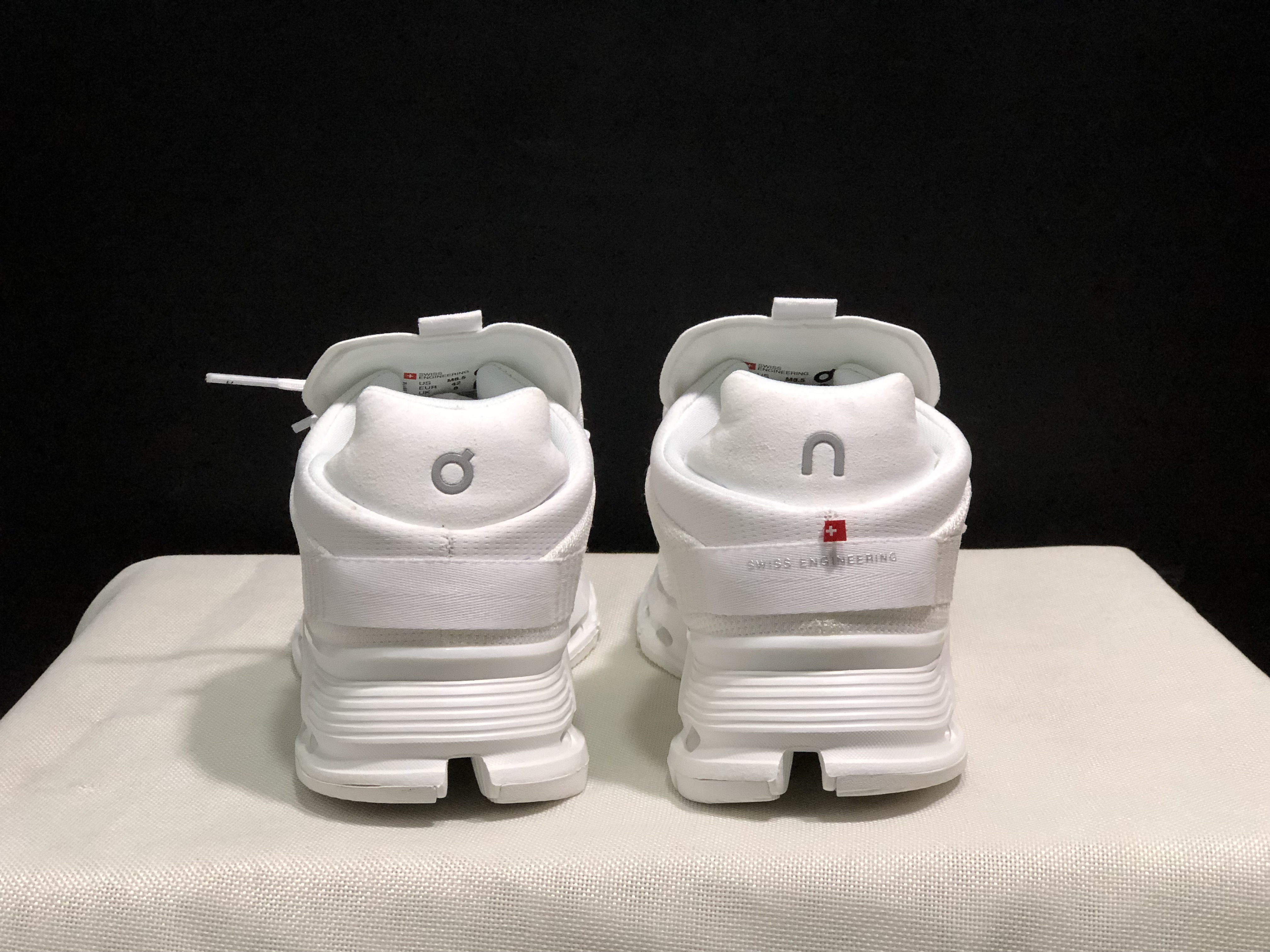 On Running Cloudnova Lightweight Sports Casual Shoes All White