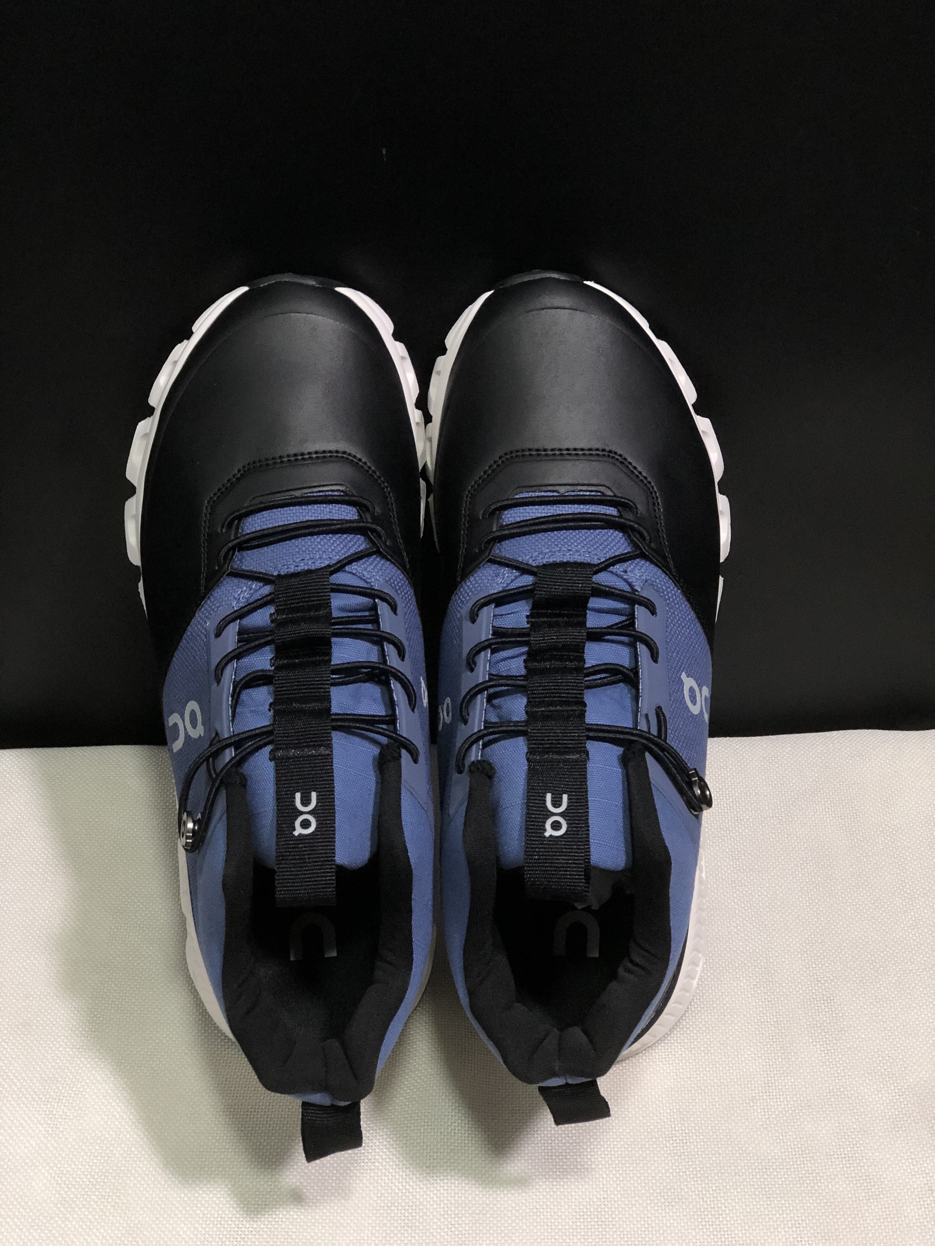 On Running Cloud Hi Edge Outdoor Training Running Shoes Blue/Black