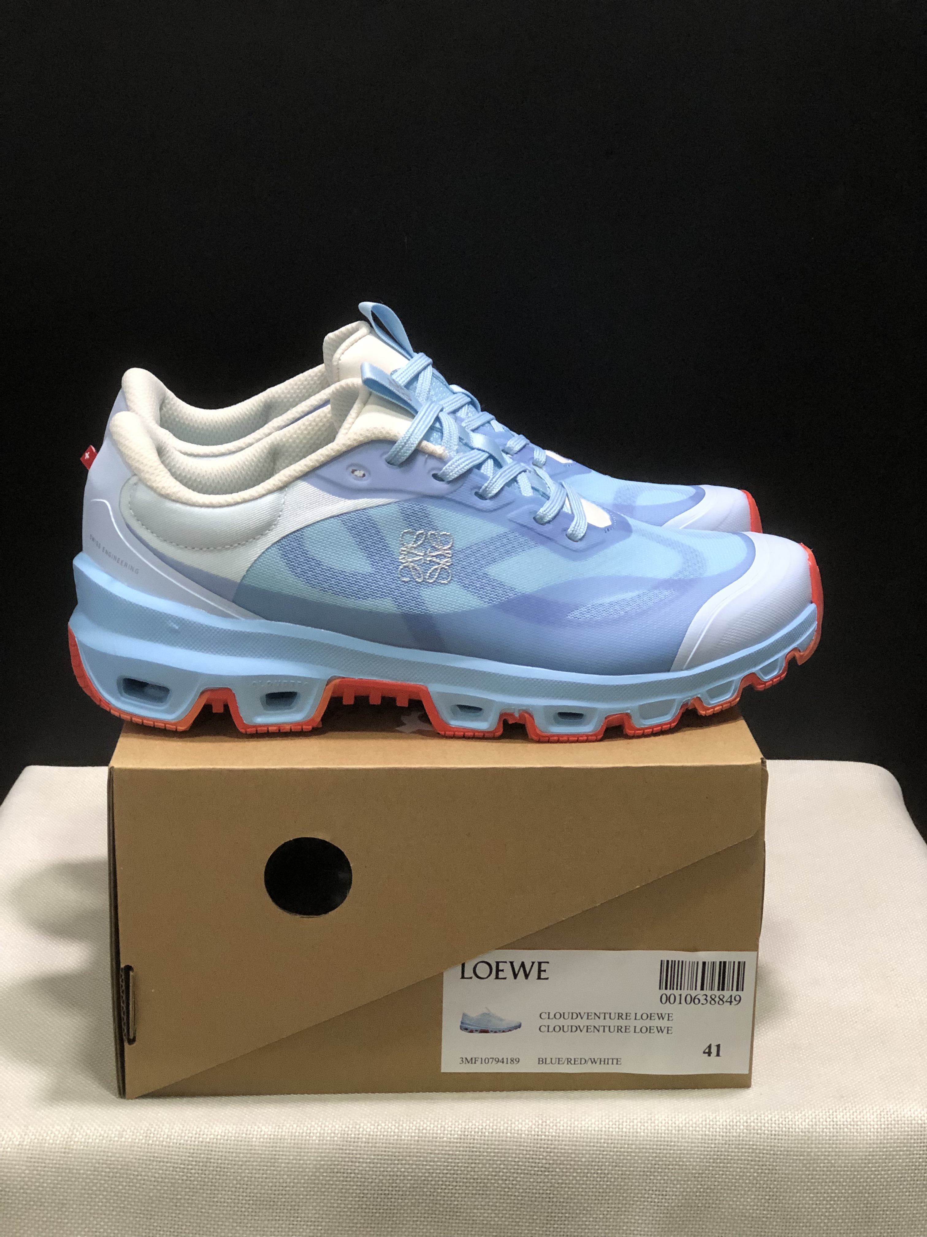 LOEWE x On Running Cloudventure 2.0 Running Shoes Co-Signed Edition Sky Blue