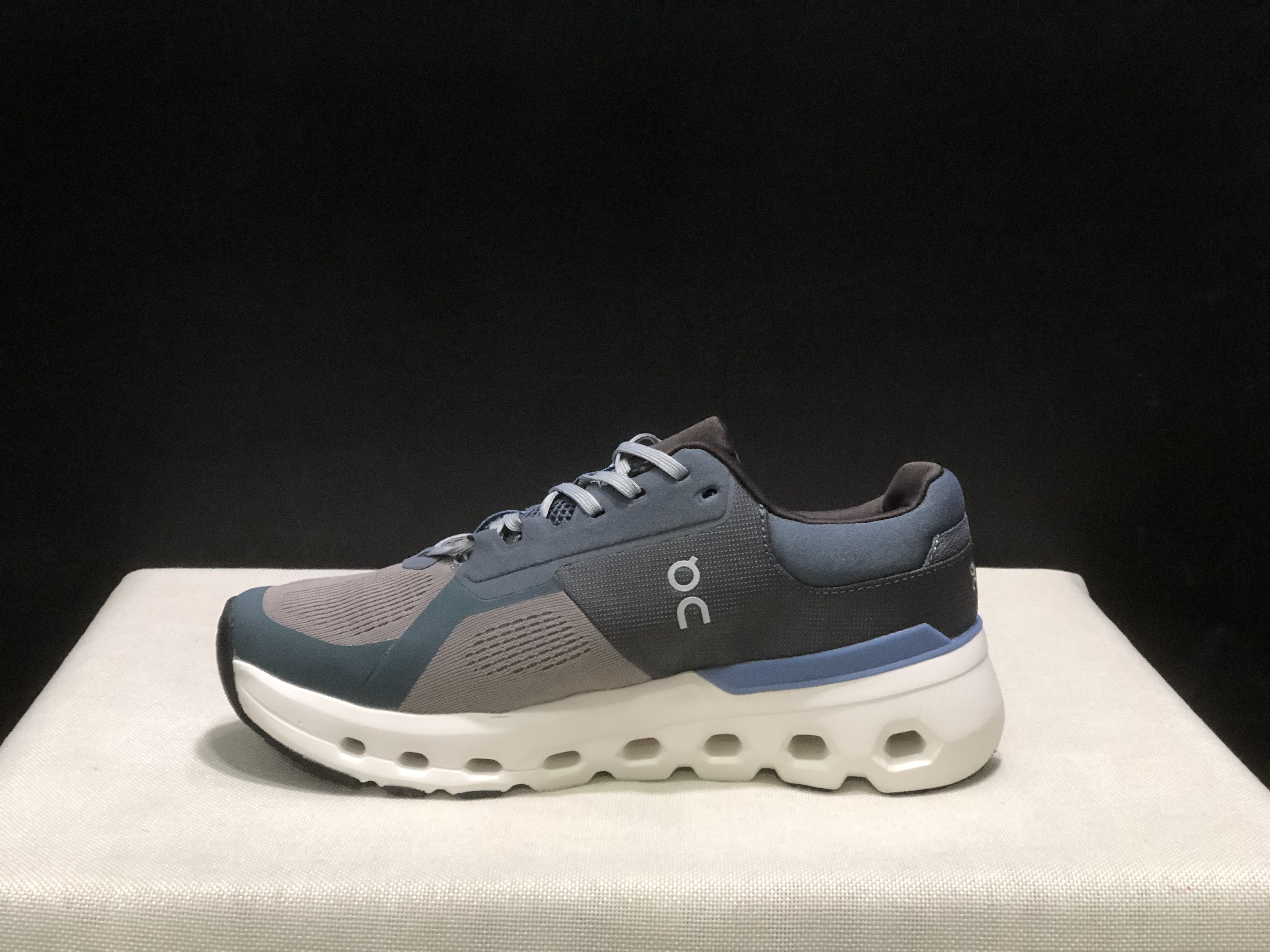 On Running Cloudrunner 2 Mesh Breathable Running Shoes Grey/Blue