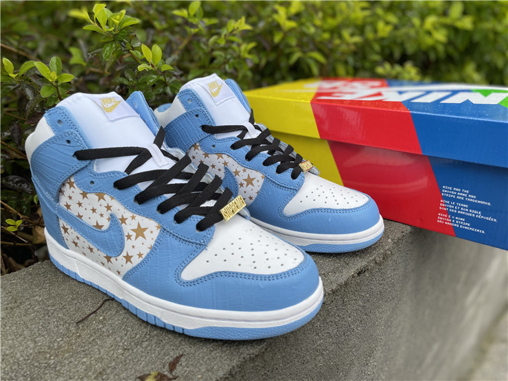 Nike SB Dunk High Pro Supreme Blue 2003 Sneakers
