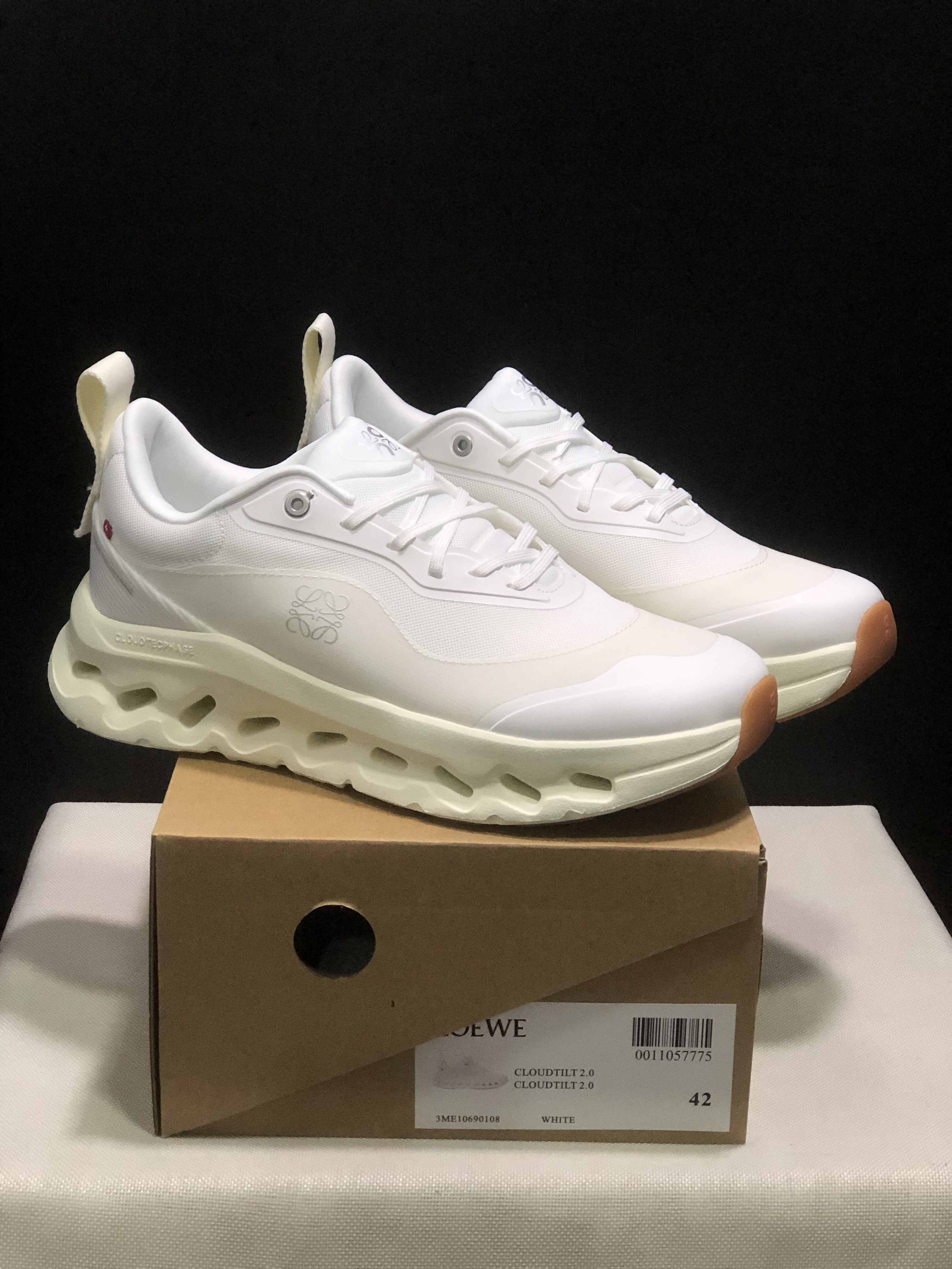 LOEWE x On Running Cloudtilt 2.0 Casual Sports Shoes White