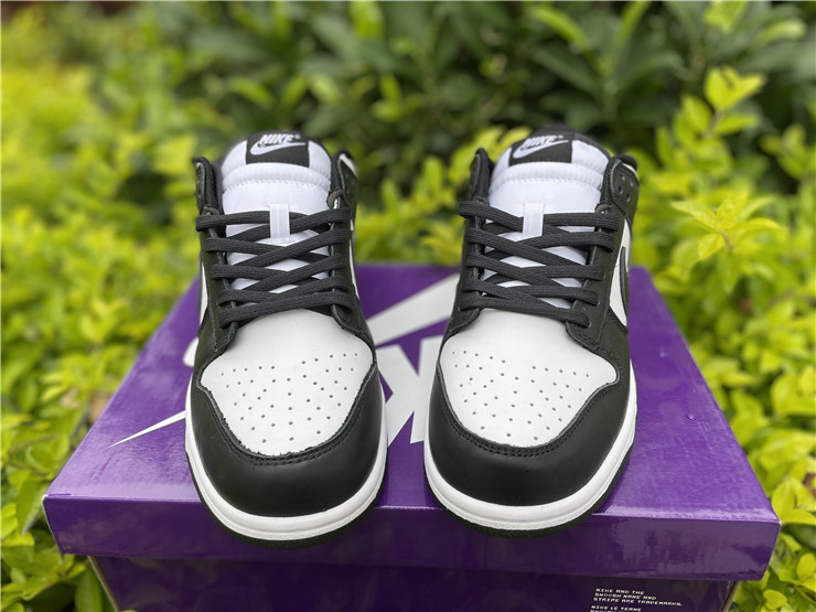 Nike Dunk Low Panda White Black Sneakers