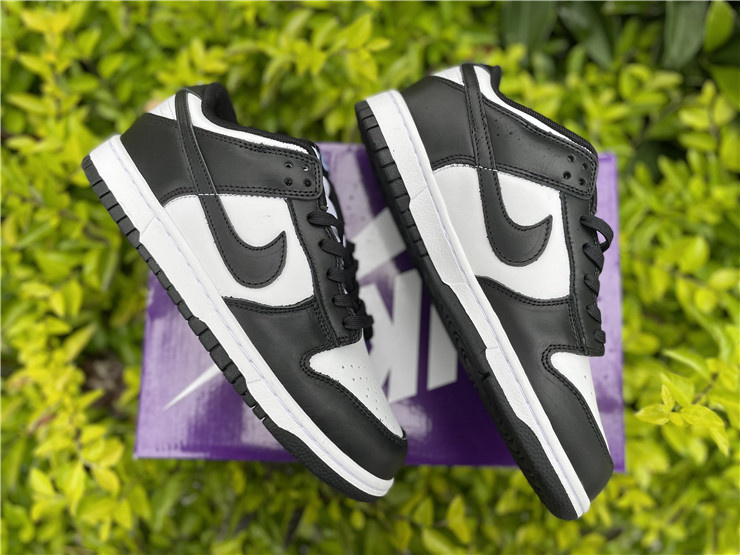 Nike Dunk Low Panda White Black Sneakers