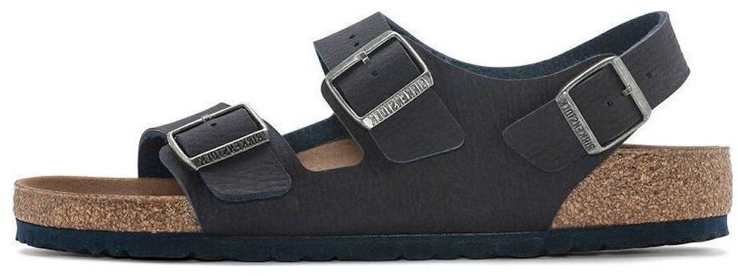 Birkenstock Arizona Navy Blue Narrow 1024553 Soft Footbed Sandals