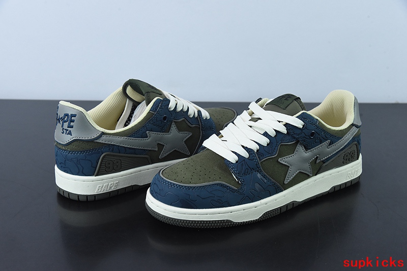 A Bathing Ape Bape Sta Sk8 Navy Black