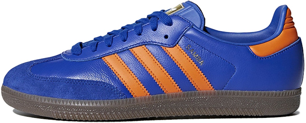 Adidas Originals Samba OG Blue Orange CQ2150 Lifestyle Shoes