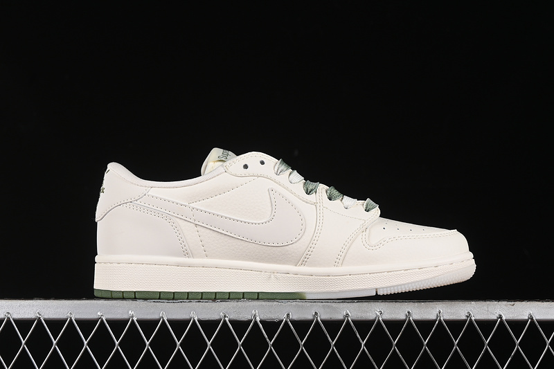 Nike Air Jordan 1 Low Off-White Travis Scott Fragment Design White Sneakers