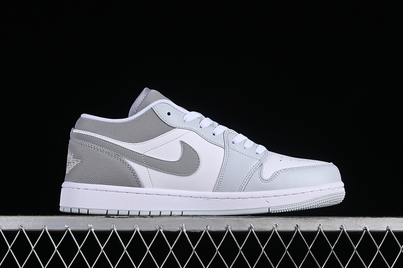 Nike Air Jordan 1 Grey White Sneakers