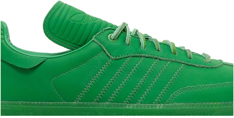 Pharrell Adidas Samba Human Race Green IE7294 Lifestyle Shoes