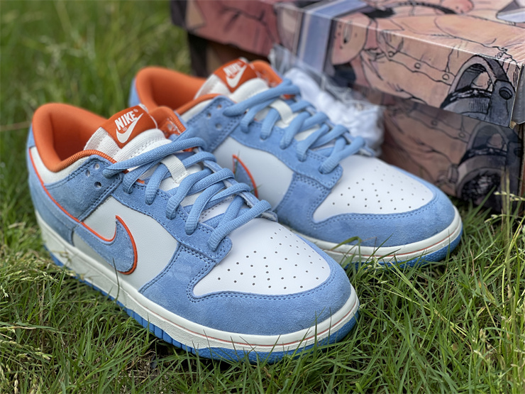 Nike Otomo Katsuhiro SB Dunk Low Steamboy OST Blue White Sneakers