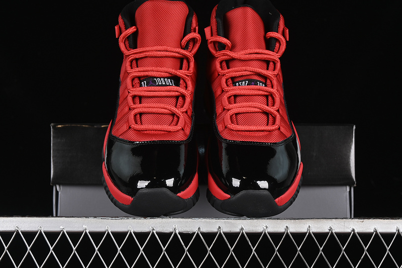 Nike Air Jordan 11 Retro Black Red Sneakers