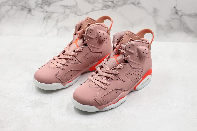 Nike Air Jordan 6 Retro Pink Red Sneakers