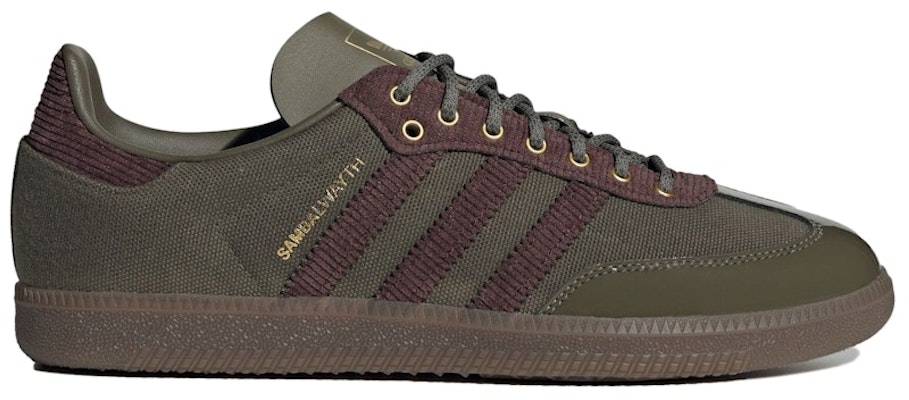 Adidas ALWAYTH Samba OG Olive Strata ID3263 Lifestyle Shoes