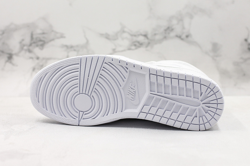 Nike Air Jordan 1 Retro High Pure White Sneakers