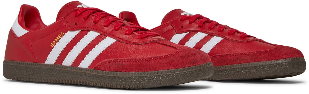 Arsenal FC Adidas Samba Team Power Red HQ7033 Lifestyle Shoes