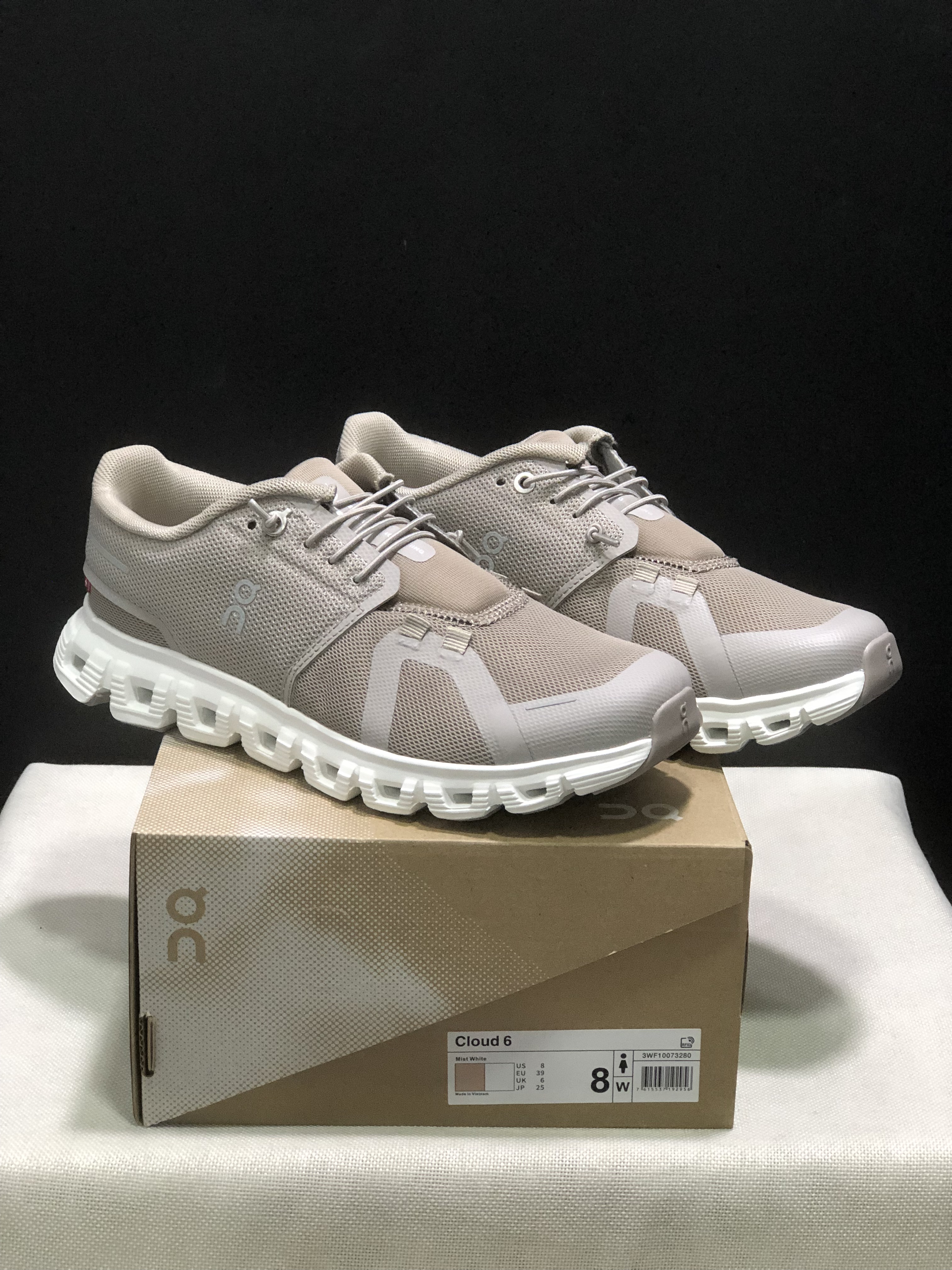 On Running Cloud 6 Casual Life Shoes Grayish-Brown