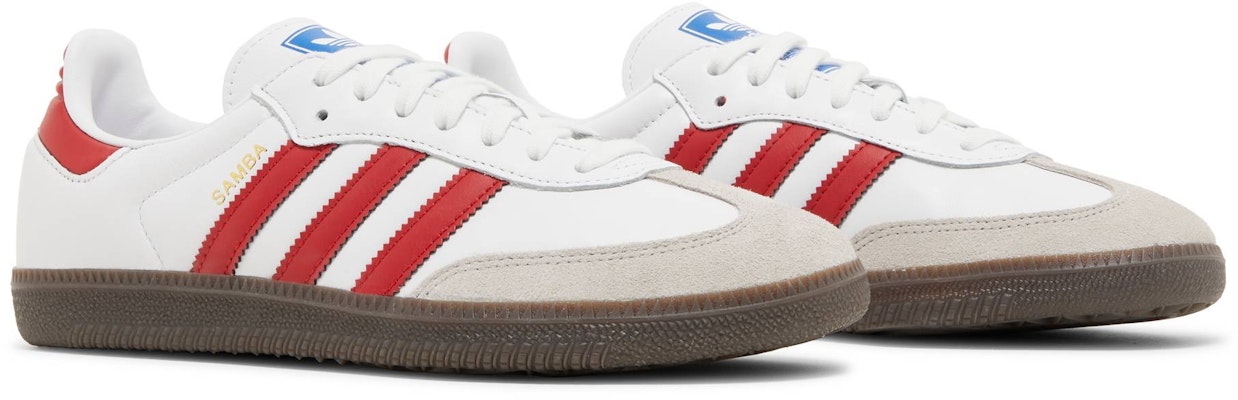 Adidas Samba White Better Scarlet IG1025 Shoes