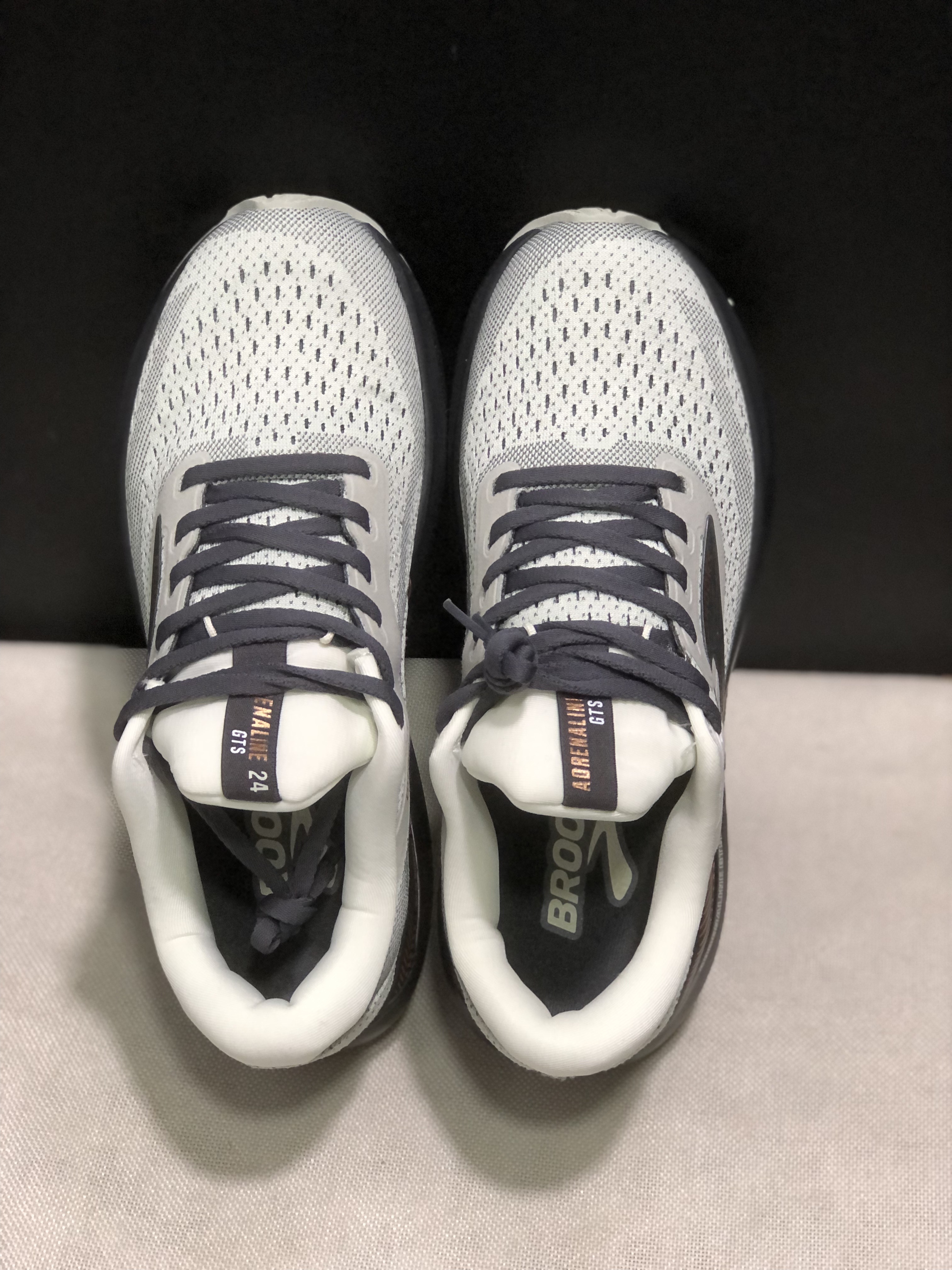 Brooks Adrenaline GTS 24 Casual Running Shoes Mercury/Ebony/Copper