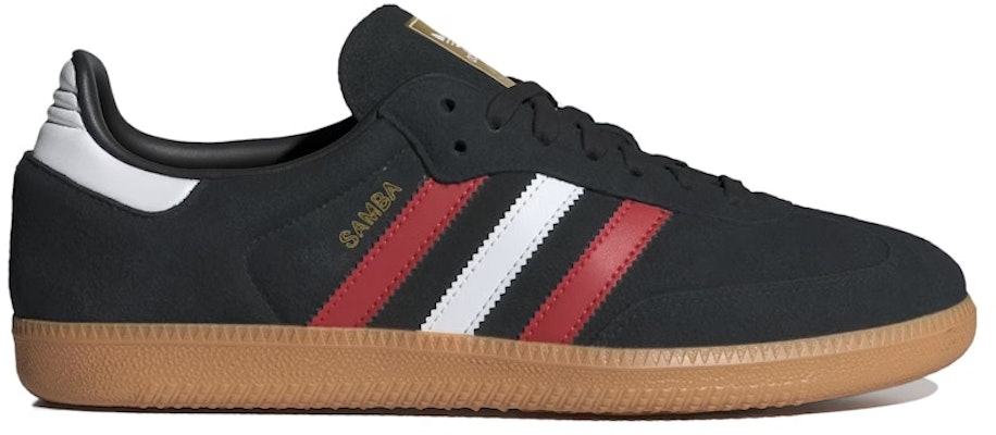 Adidas Samba Black White Scarlet IG1824 Shoes