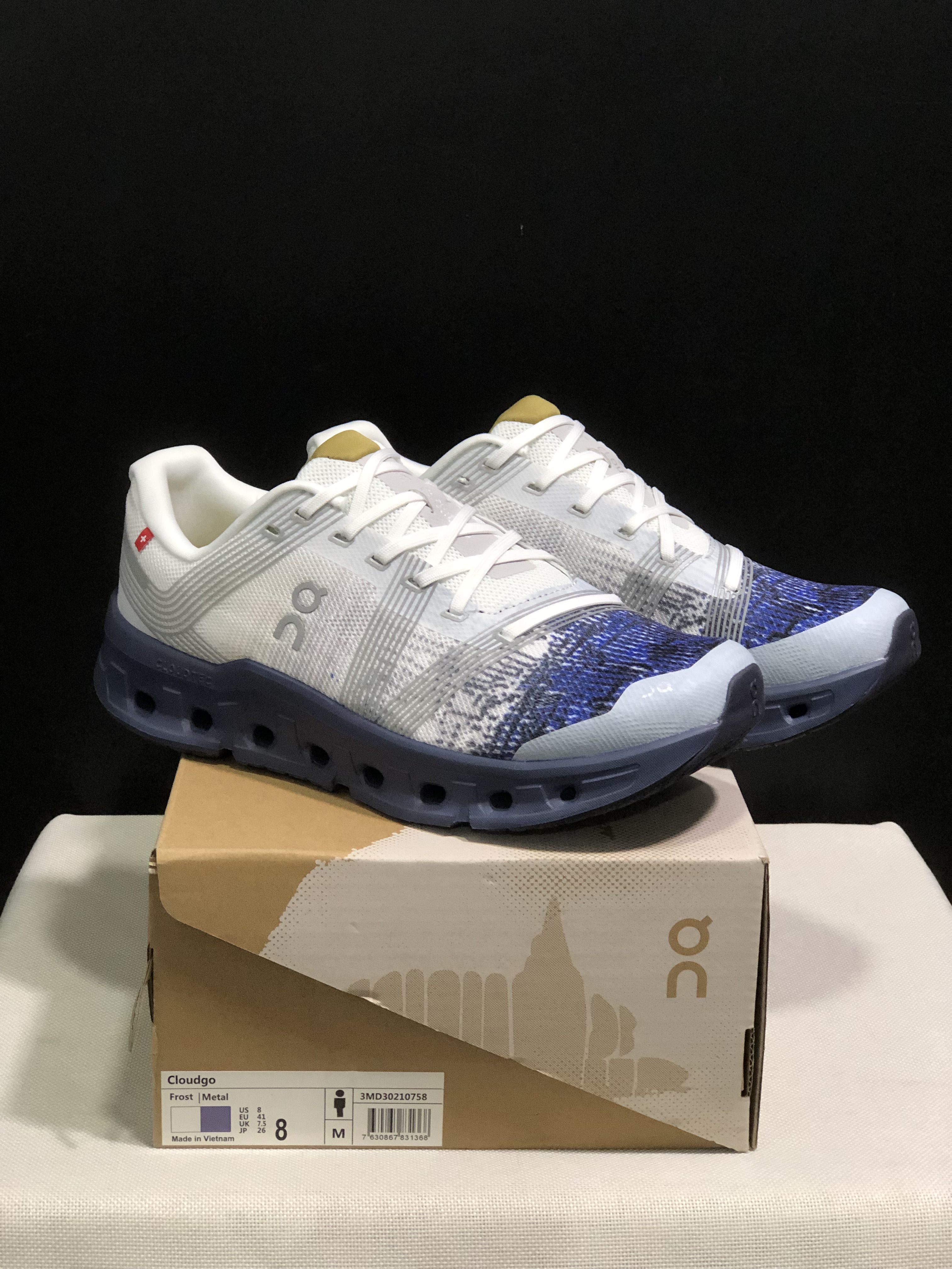 On Running Cloudgo Comfortable And Lightweight Running Shoes Grey/Blue