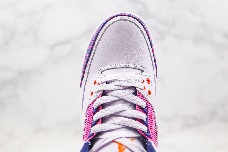 Nike Air Jordan 3 Retro 2019 Barely Grape Pink Hyper Crimson Sneakers