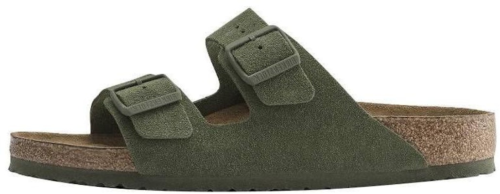 Birkenstock Arizona Green Suede 1021245 Fashion Slippers