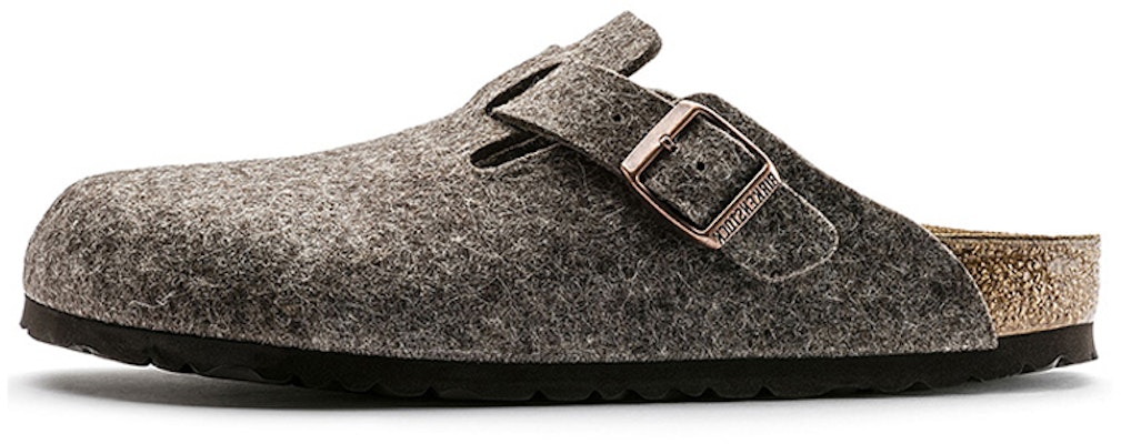 Birkenstock Boston Wool Felt 0160583 Cacao Sandals