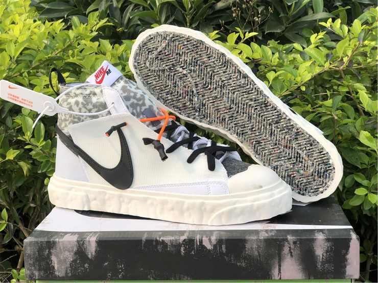 Nike Blazer Mid Readymade White Black Camo Sneakers