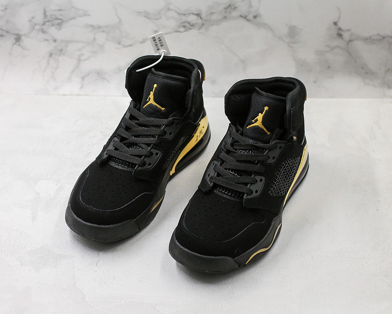 Nike Air Jordan Mars 270 Black Gold Sneakers
